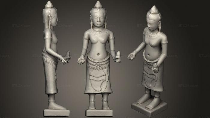 Статуэтки Будда (Будда 2, STKBD_0103) 3D модель для ЧПУ станка